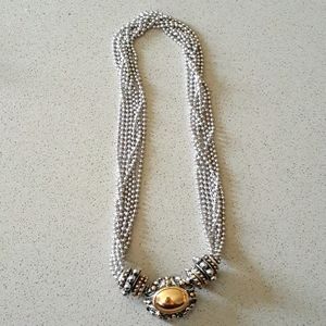 Silver Tone - Pendant Style Necklace